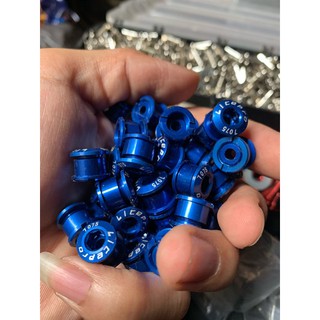 Ốc đĩa đùi màu xanh biển cho xe đạp