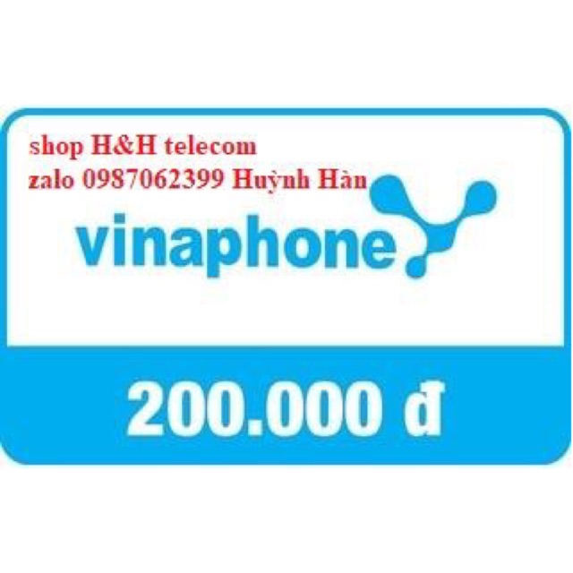 Thẻ vinaphone 200k
