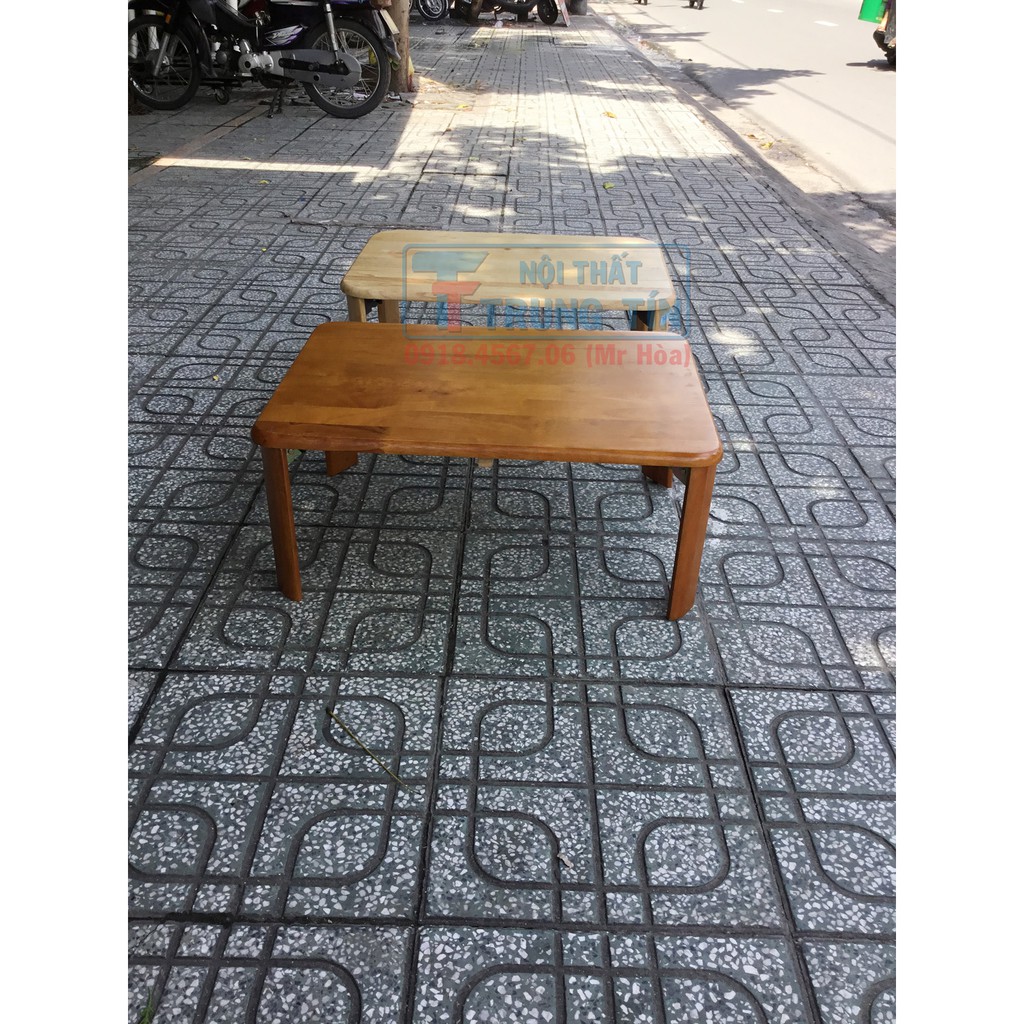 bàn ăn kiểu nhật, bàn ăn ngồi bệt gỗ 40*60 vàng | BigBuy360 - bigbuy360.vn