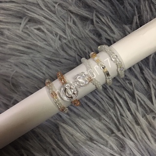 Nhẫn hạt cườm handmade [mẫu 6-10]