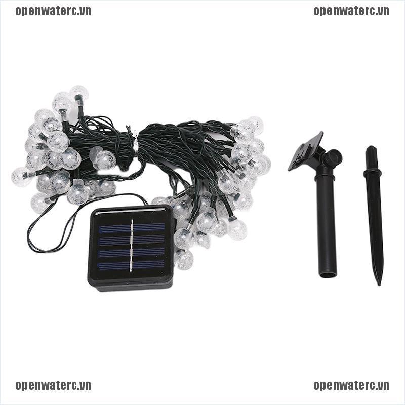 Dây Đèn Led Trang Trí Sân Vườn Dùng Năng Lượng Mặt Trời Xinh Xắn