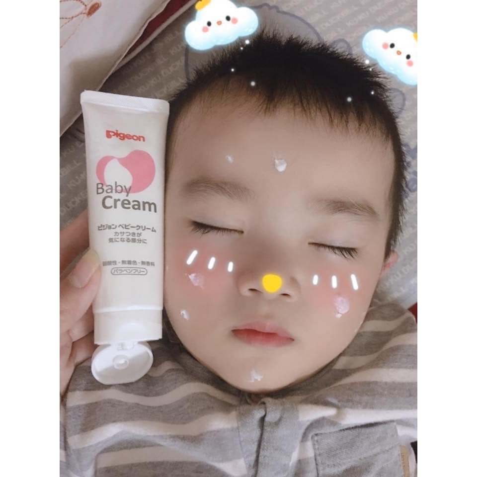 Kem Chống Nẻ, Dưỡng Ẩm Pigeon Baby Cream Tuýp 50g