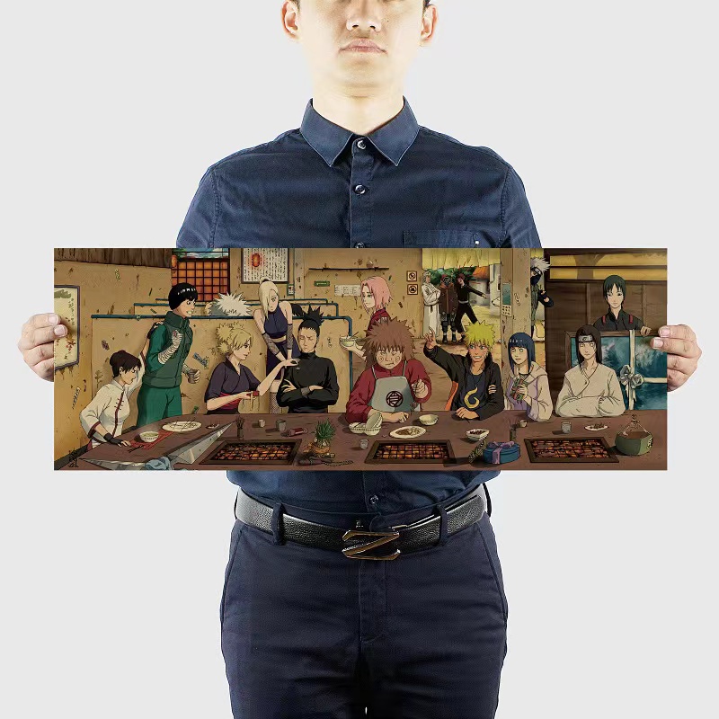 Tranh CuộN Treo TườNg HoạT HìNh Fire Shadow Ninja krah