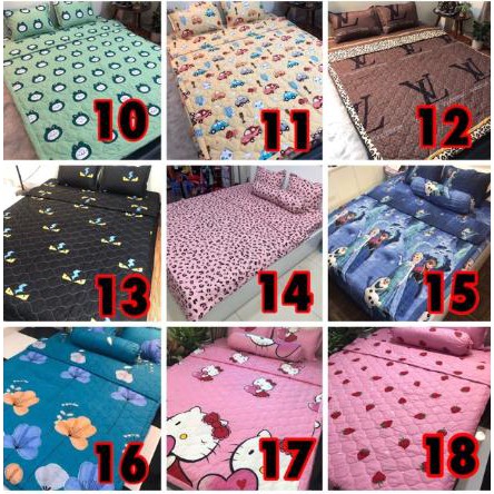 [GIÁ HỦY DIỆT]Ga trải giường,ga bọc đệm,Drap ga giường vải cottonpoly 1m2,1m4,1m5,1m6,1m8,chuyênsi1173