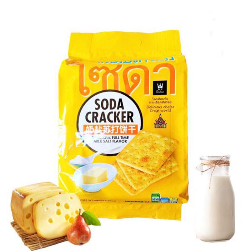 Bánh Quy Soda Cracker Đài Loan 400g