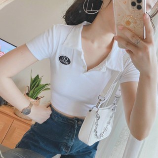 áo crop polo 10197