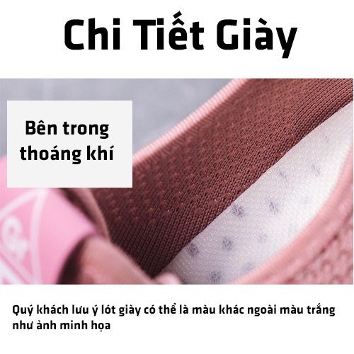 Giày Chạy Bộ Tập Thể Dục Thể Thao Nữ, Giầy Sneaker Siêu Nhẹ Thời Trang Hàn Quốc H5 Man My Shop