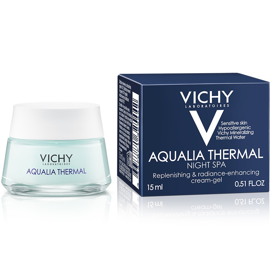 Vichy - Mặt nạ ngủ cung cấp nước tức thì Aqualia Thermal Night Spa