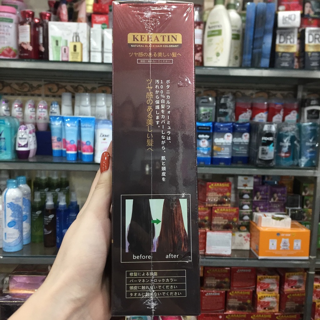 DẦU GỘI PHỦ BẠC NÂU KERATIN PHỦ BẠC CAO CẤP 500ML