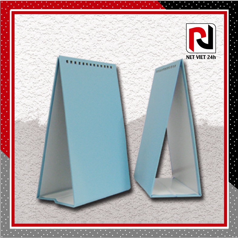 Chân đế lịch để bàn chữ A đứng (khổ A5) - Nhận làm chân đế lịch dù chỉ 1 cái