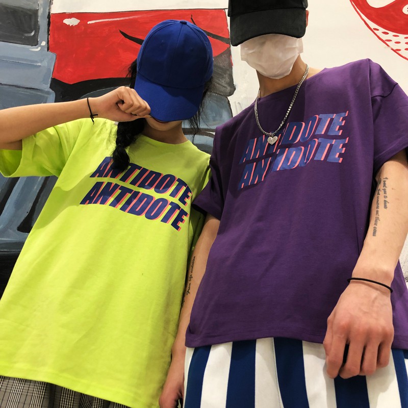 Áo thun tay lỡ unisex Yinxx, áo phông form rộng ATL908