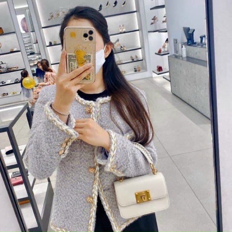 [MẪU MỚI] Túi Xê Ca quai đan size 17 chất siêu đẹp(không hộp)
