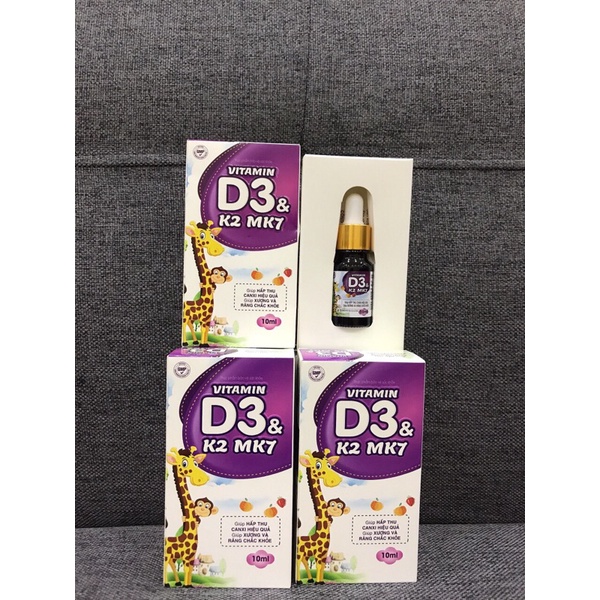 D3 K2 MK7 vitamin nhỏ giọt