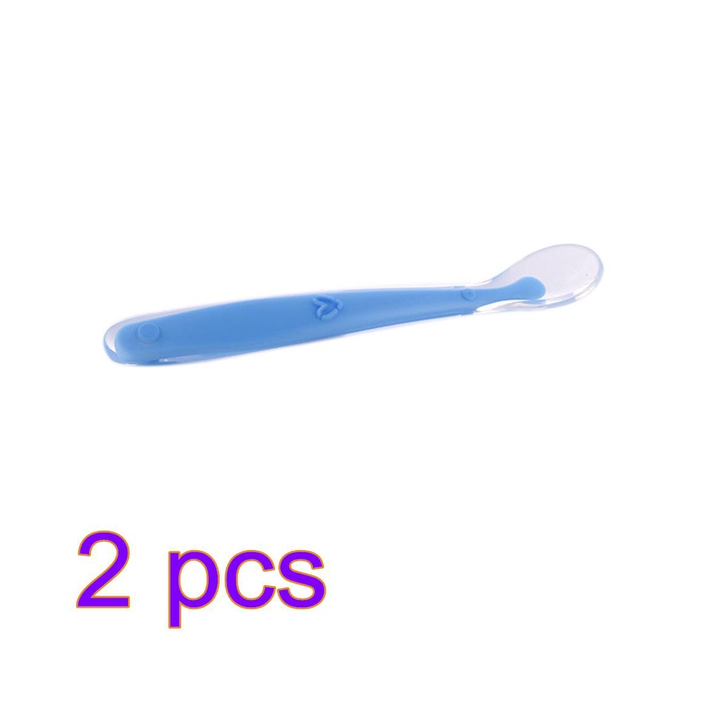 Muỗng Tập Ăn Bằng Silicone Tiện Dụng Dành Cho Trẻ Nhỏ