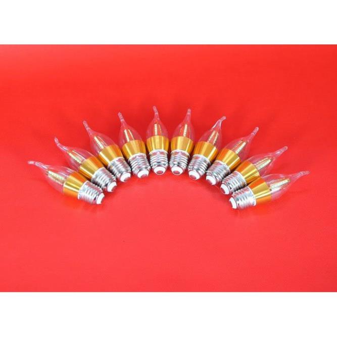 Bộ 20 bóng đèn LED C35 4w hình nến đổi màu đui E27