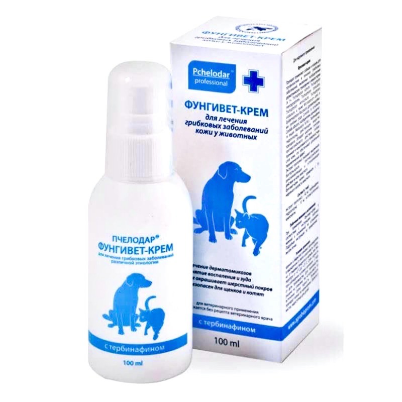 Kem chống nấm da cho chó mèo Pchelodar Kem chiết xuất keo ong ngừa viêm da Surica TB08 (100ml)