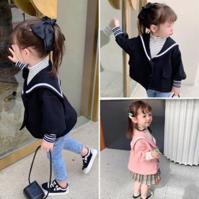áo khoác Dạ cho bé gái (14-25kg)