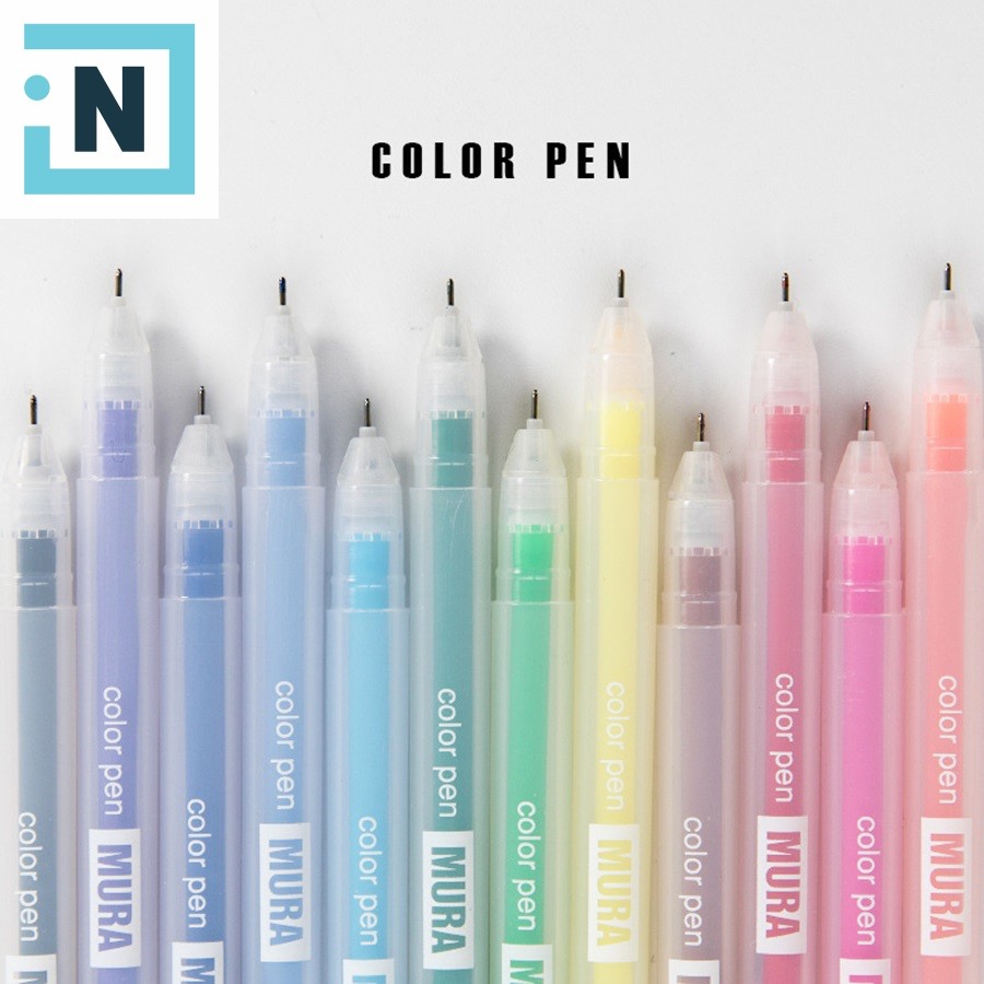 [Giá Sỉ Từ 3 Cây] Bút Nước MURA G-302 0.5mm Thân Nhựa Mực Đẹp Nhiều Màu
