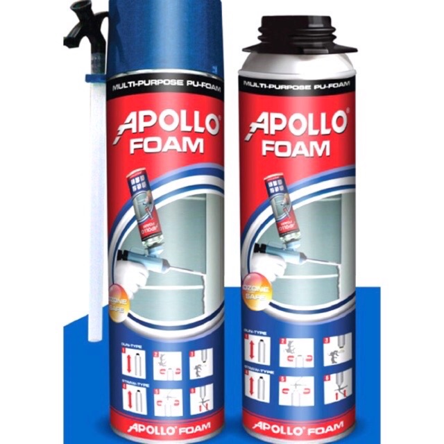 Keo bọt trương nở Apollo foam