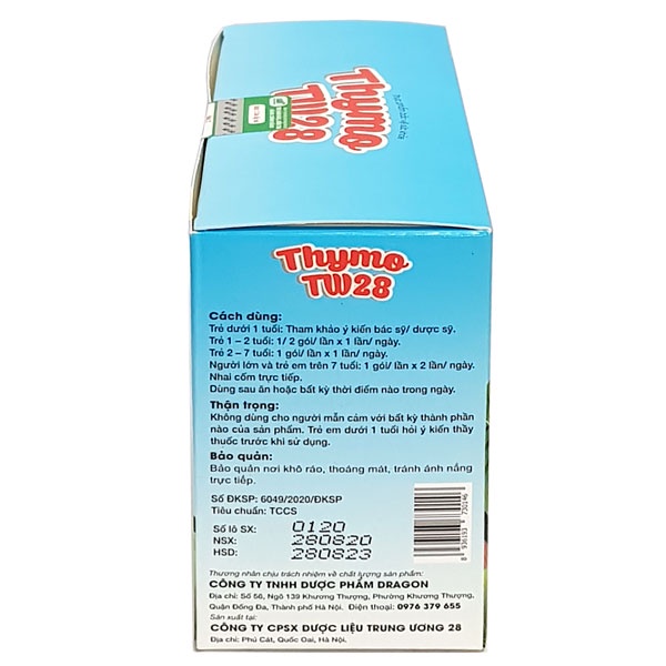 Cốm nhai Thymo TW28, hỗ trợ ăn ngon, tăng cường sức khỏe