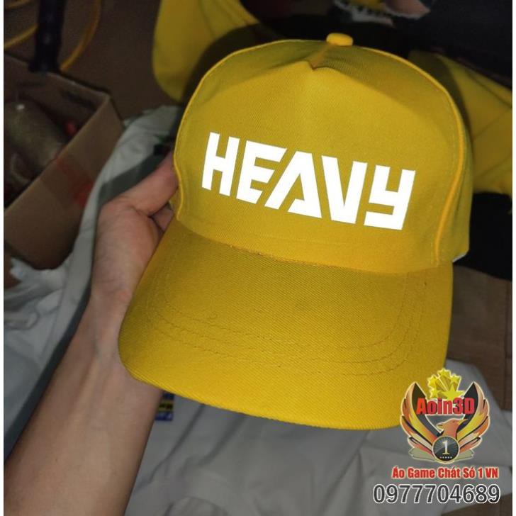 XẢ KHO -  COMBO Team Heavy - Áo Hoodie Heavy - Balo chéo Heavy - Mũ Phản Quang Heavy Shop Aoin3D  / co size trẻ e