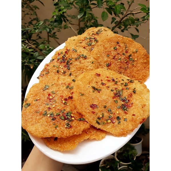 Cơm cháy Mắm hành Đậm Vị, Gói 3 Khoanh