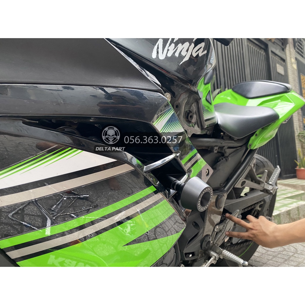 Chống đổ sườn Ninja 300 Chính hãng Power Shark - Chống ngã Ninja 300