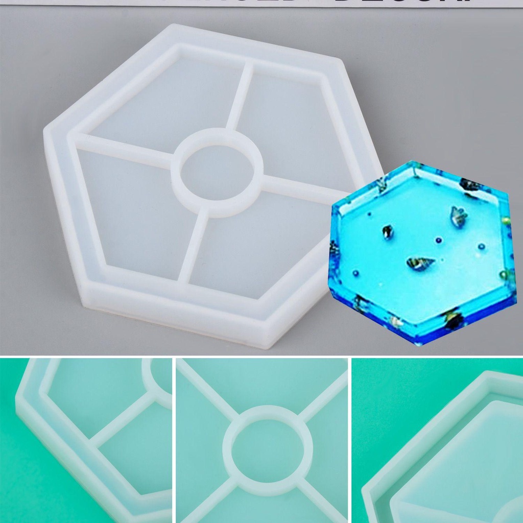 Set 3 Khuôn Làm Đế Lót Ly Tiện Dụng