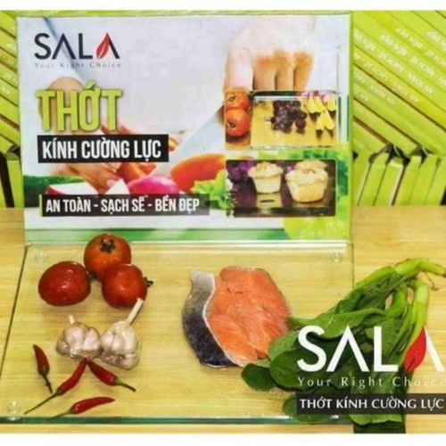 Thớt kính cường lực sala [xả kho]