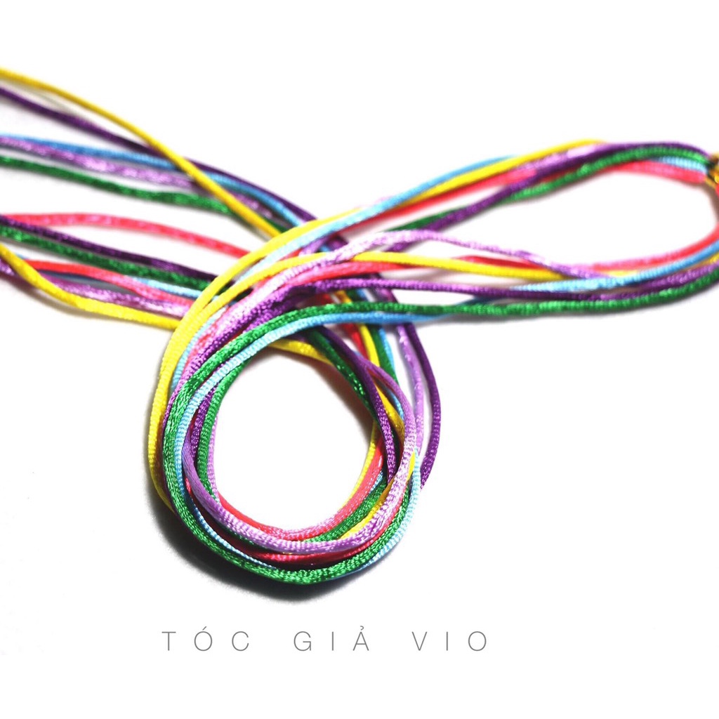 Dây Ruy Băng Tròn To Nhiều Màu 03