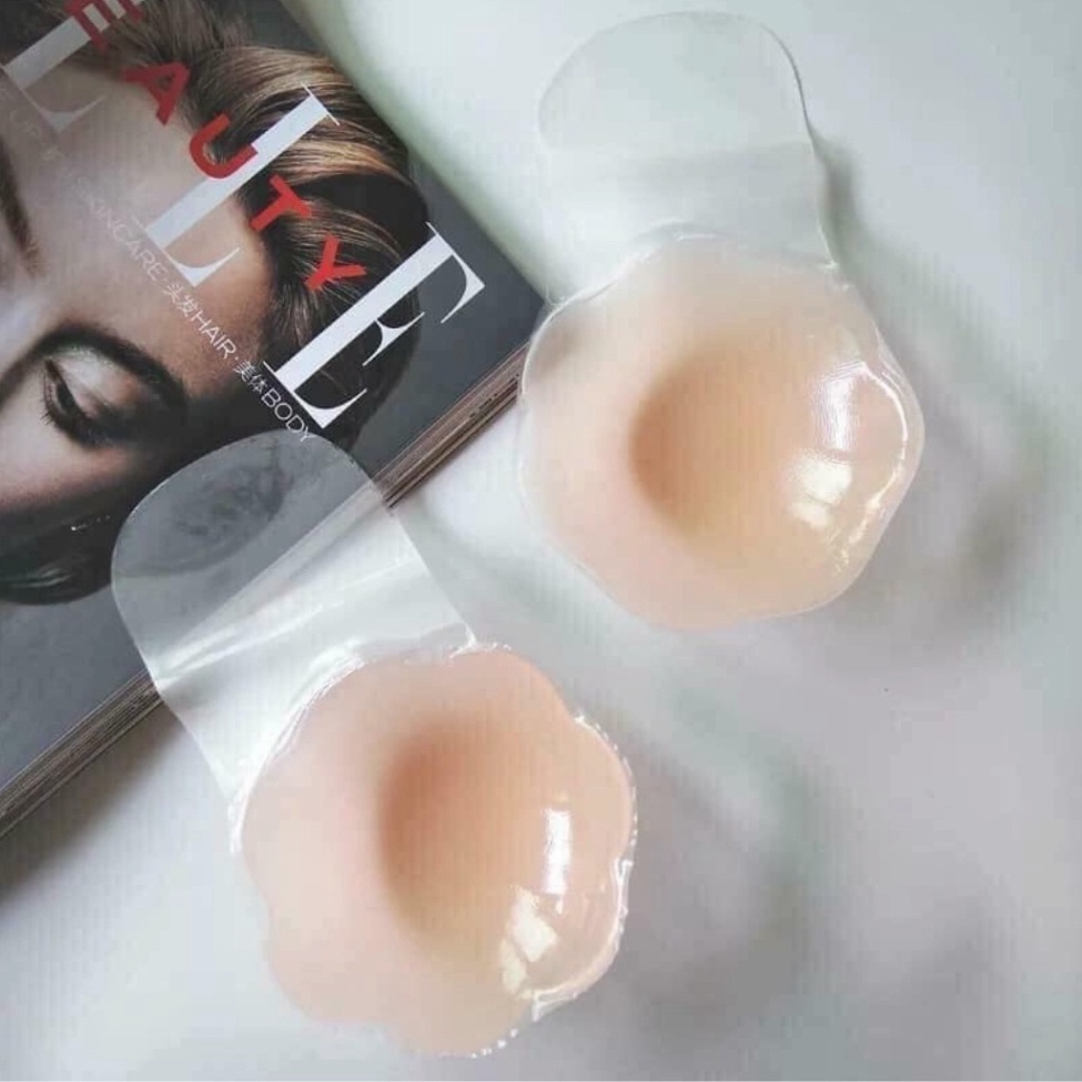 [ SIÊU HOT ] Miếng Dán NÂNG NGỰC SILICON hình nhũ hoa Chống Chảy Xệ Cực Tốt ( 2 miếng )