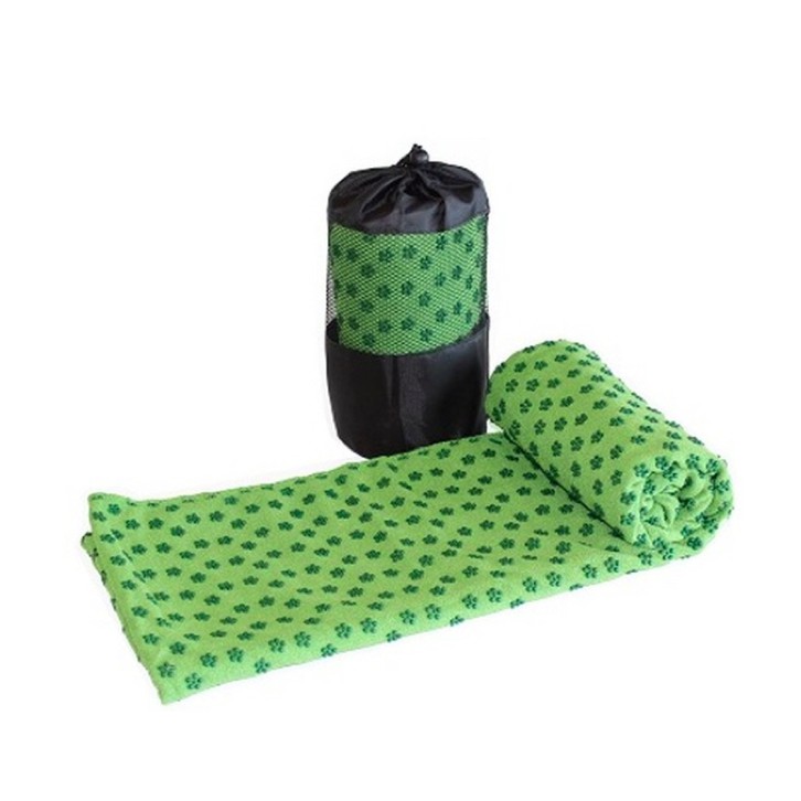 Khăn trải thảm yoga ribobi có kèm túi đựng Sportslink ktt09