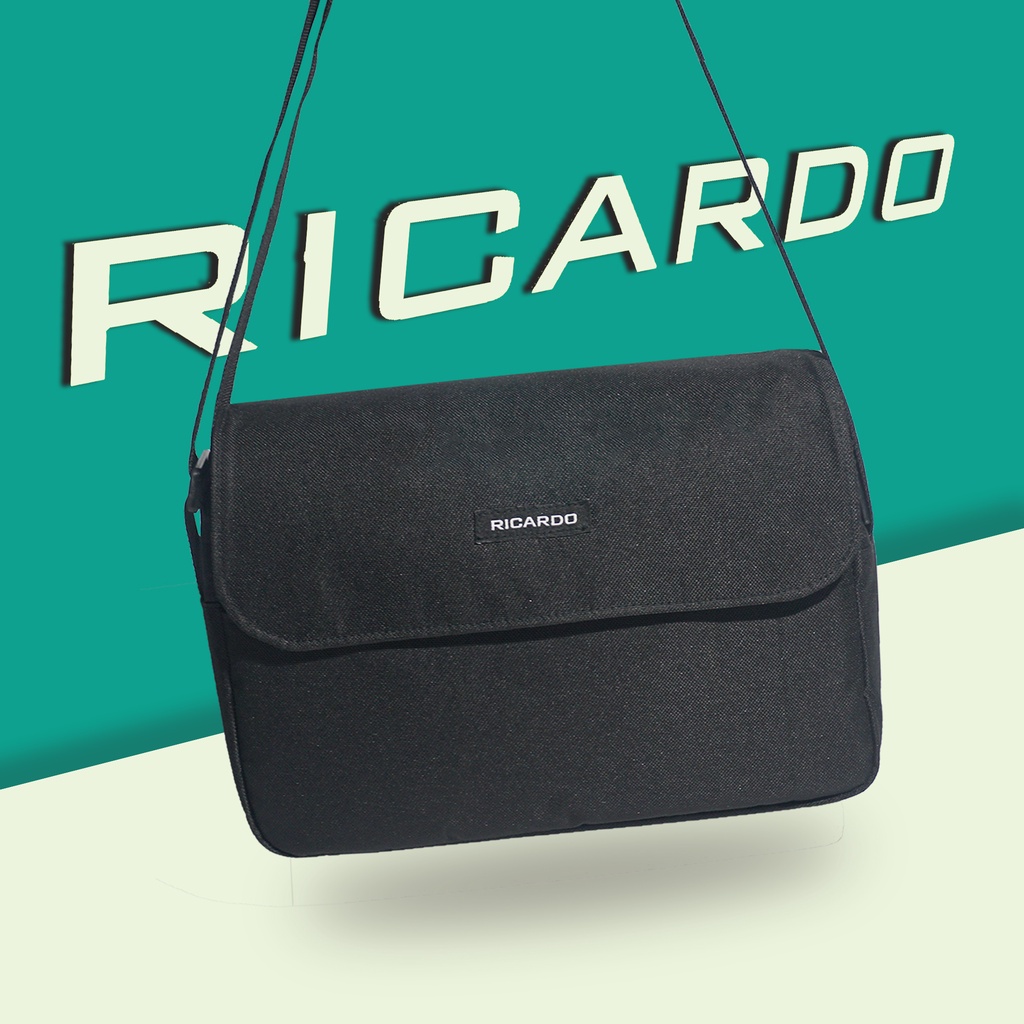 Túi đeo chéo unisex nam nữ Messenger vải oxford cao cấp chống thấm nước tiện lợi thương hiệu Ricardo BH 12 Tháng – TC02