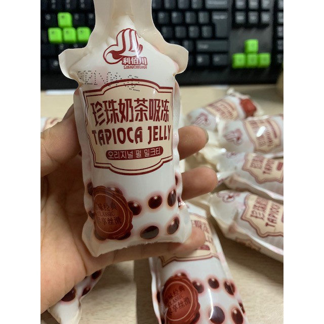 Thạch Pudding trân châu gói nhỏ