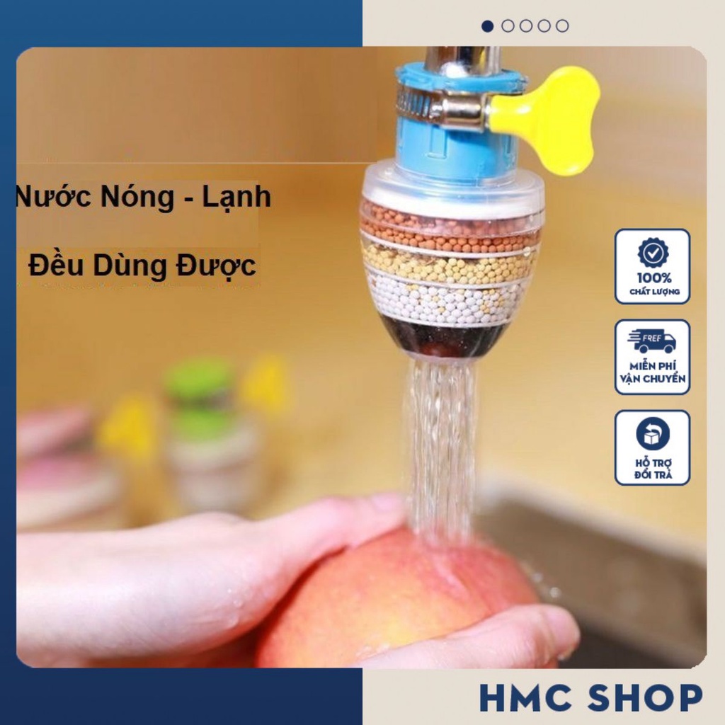 Đầu lọc nước trực tiếp tại vòi 6 tầng lọc