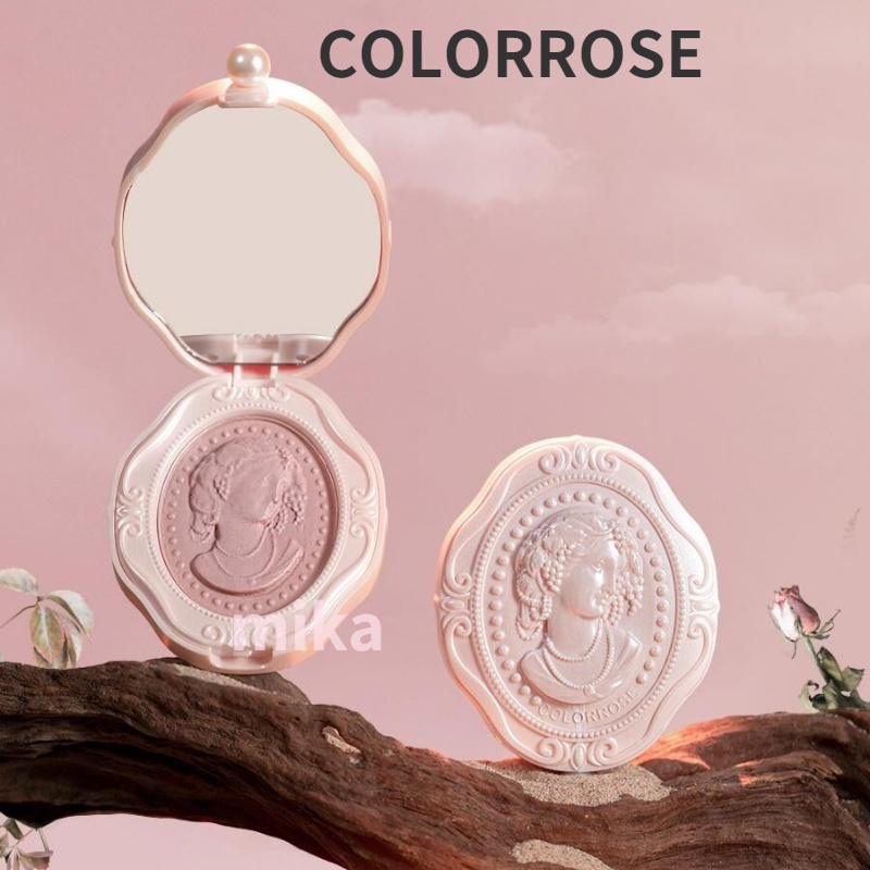 Phấn Má Hồng COLORROSE Đơn Sắc Tự Nhiên Phong Cách Phương Tây