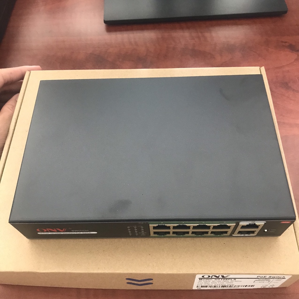 Switch ONV 1108PSD-11064PLS chính hãng giá rẻ/ Bộ chia mạng - Switch POE 'ONV' 4, 8, 16 ports