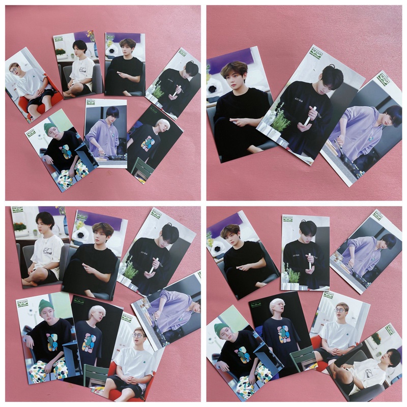 Set 7 tấm thẻ ảnh nhóm nhạc BTS IN THE SOOP 2