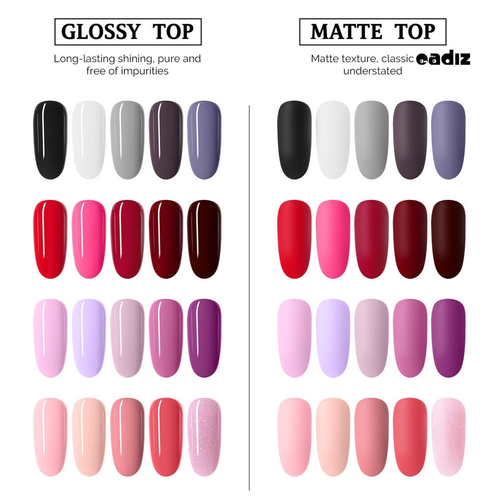 Gel Sơn Móng Tay 15ml Màu Sắc Thời Trang Chất Lượng Cao