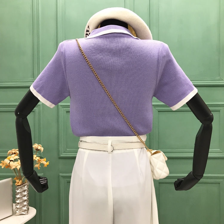 Áo cardigan tay ngắn dệt kim thiết kế nhỏ nhắn dạng mỏng phong cách Hàn Quốc thời trang mùa hè cho nữ | BigBuy360 - bigbuy360.vn