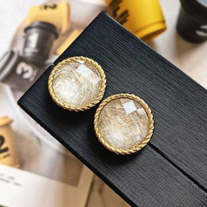 Khuyên Tai Đá Sang Chảnh Nổi Bật T11 QiQiShop