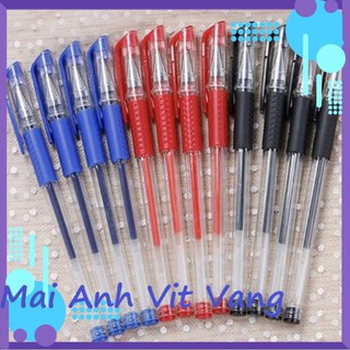 BÚT BI NƯỚC NGÒI 0.05mm 3 MÀU XANH- ĐEN-ĐỎ lehanhhoa (ltbn92)
