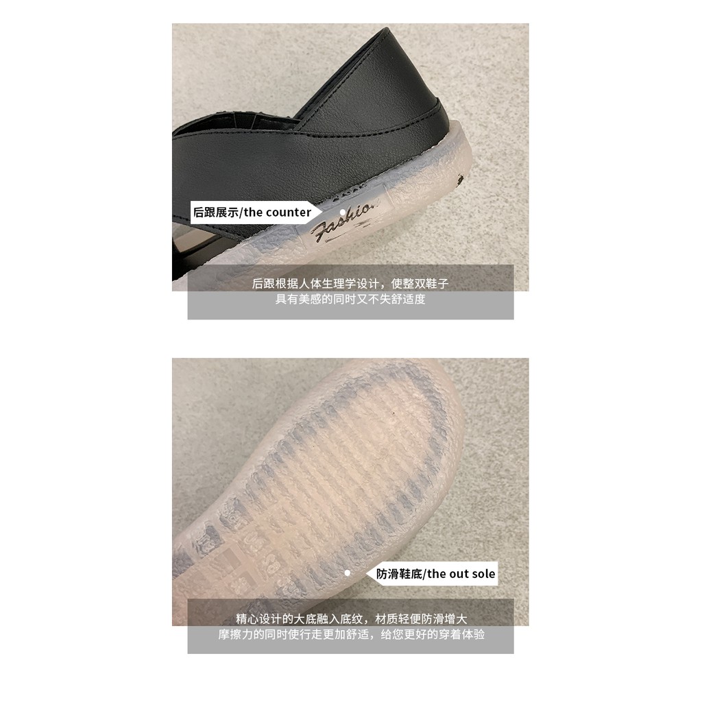 Dép Sandal Đế Bằng Chống Trượt Cho Phụ Nữ Mang Thai | BigBuy360 - bigbuy360.vn