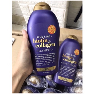Cặp dầu gội xả biotin