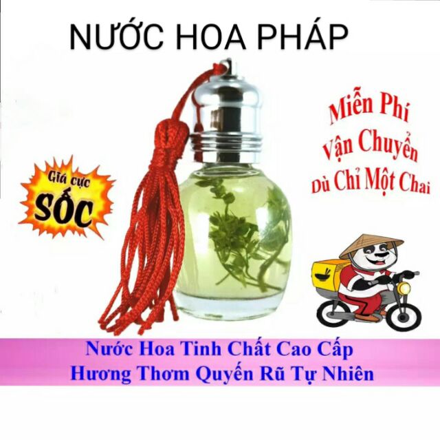 NƯỚC HOA TINH DẦU SANG CHẢNH DẠNG LĂN 10ML