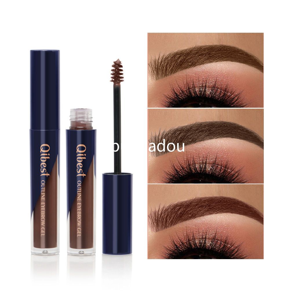 (Hàng Mới Về) Kem Trang Điểm Lông Mày Qibest Lâu Trôi Chống Thấm Nước Không Nhòe Tạo Nét Ba Chiều