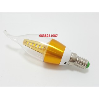 Bóng led nến Đui E14 Và Đui E27