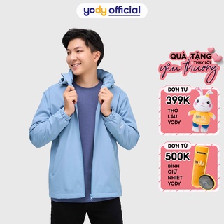 Áo khoác gió nam YODY súp sườn nhiều màu trẻ trung dễ phối đồ AKM4029