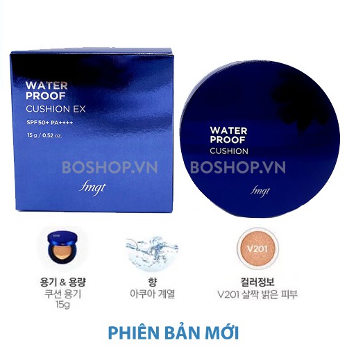 PHẤN NƯỚC WATERPROOF CUSHION EX SPF50 CHÍNH HÃNG - 5609