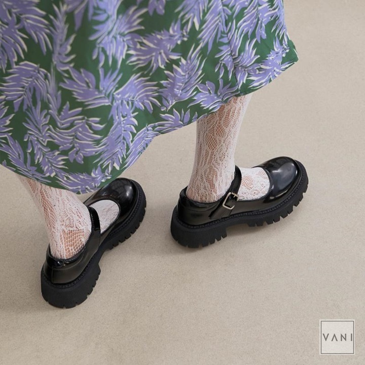 Tất Vớ Bắp Chân Lưới Hoa Viền Ren Phong Cách Lolita - Vani Store - TAT00142